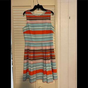 CeCe striped multicolor dress